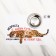 Rug for a bowl “Not a simple cat’s life”, 43x28 ​​cm