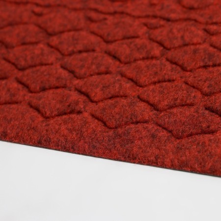 Walcome moisture -free rug without a trim “Welcome. Ripples ", 38 × 58 cm, color mix-4