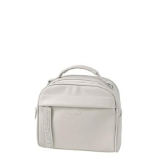 Bag Women's claim. Kozh, lightning, gray color