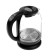 Electric kettle Sakura SA-2718DBK, glass, 1.7 l, 2200 watts, adjustment t °, black