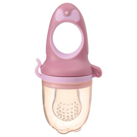 Nibbler with silicone mesh "bow", color mix