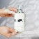 A set of accessories for the bathroom "Westeros", 4 items (soap dish, soap dispenser 390 ml, 2 cups), white color