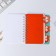 Notepad with dividers "Fox", A7, 40 liters