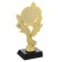 Cup with laurel branch, plastic stand black, 17.3 x 6.4 x 9 cm