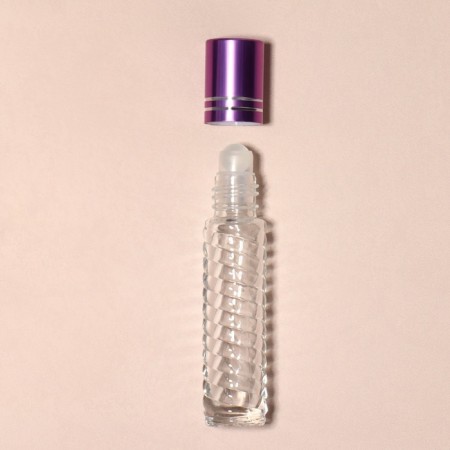 Window bottle for perfume "Weaving", with a roller, 5 ml, color mix-4
