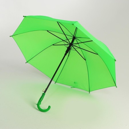 Umbrella Children's semi -automatic d = 86cm, green color-4