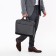 Laptop bag, gray color