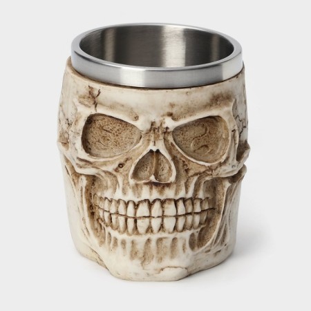 Stainless steel mug "Skull. Halloween ", 400 ml, color mix