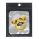 Nipple - Orthodontic dummy "dollar", with a cap, +12 months, gold, rhinestones