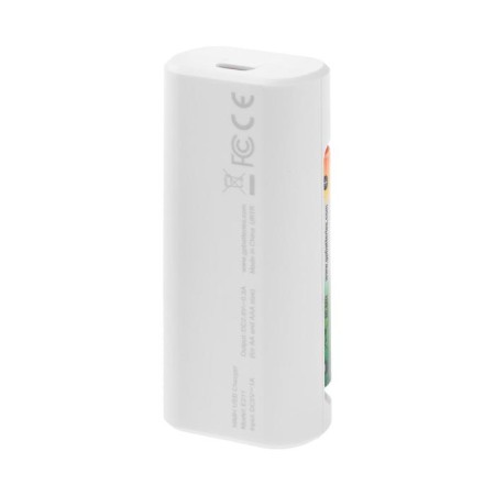 Charger GP E211 + 4 AA/AAA 2100/800 MAh, white batteries-2