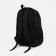 A backpack with a zipper, 3 outer pockets, black color