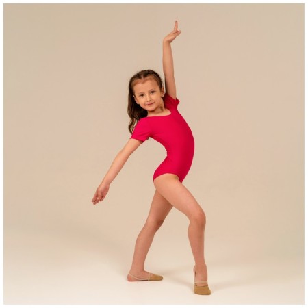 A swimsuit for gymnastics and dancing Grace Dance, p. 34, raspberry color-1