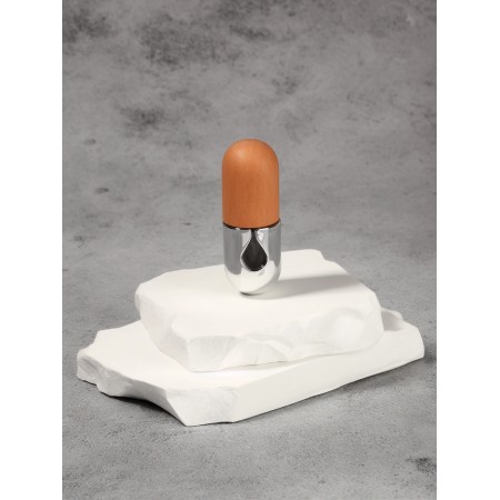 Bottle d/perfume with a spray 7m D2.5*7cm plastic wood ser-1