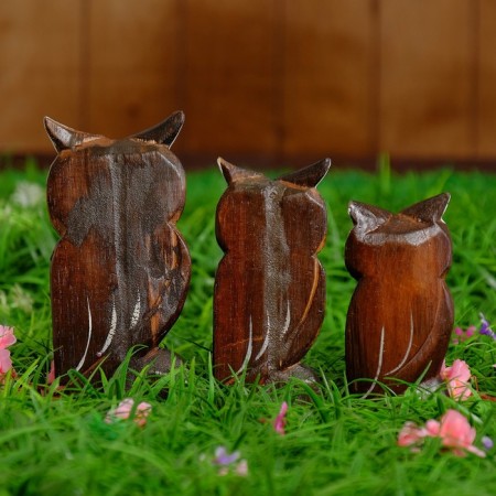 Souvenir set tree "Owls" 15x4x20 cm-3