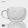 Glass mug with double walls Magistro “Lidi. Duo ", 200 ml, 12 × 9.5 × 6.5 cm