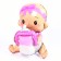 Foil ball 36 “Smiling baby with a nipple. Girl”, under the air