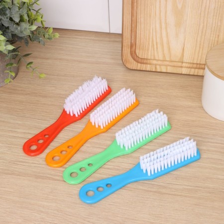 Brush for vegetables and fruits with a handle of Dolyan, 17 × 3.3 × 2 cm, color mix-5
