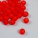 A set of plastic beads "Astra" 10 mm, 20 g (35 +/- 3pcs), red