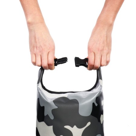 Yugana hairshome, PVC, waterproof 10 liters, one belt, camouflage-cyphra-11