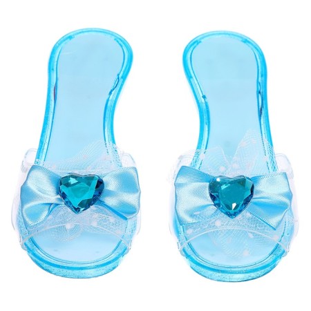 Set of jewelry "Shoes for Princess", Light, Blue-1