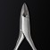 Pedicure nippers "Premium", 13 cm, blade length - 16 mm, silver color