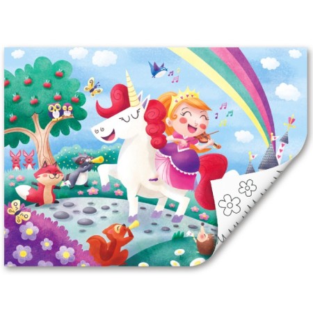 Puzzle "Umnishha: Unicorn and Princess - Together Forever", 24 elements-3