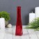Transparent Strelka Vase 20x4.3x4.3 cm 0.1 l, mix