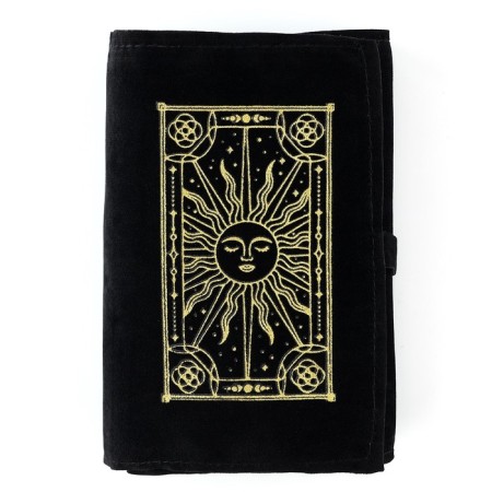 Bag for cards "Sun", velvet, 14x40 cm-4