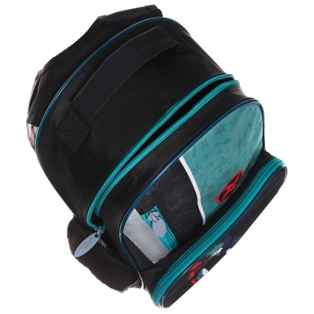 School backpack, 37 x 26 x 13 cm, ergonomic back, Calligrata ORT "Anime Fighter"-14