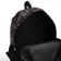 School backpack from textiles on lightning, 3 pockets, color gray color