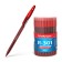 Ballic handle, Erichkrause, R-301 Original Stick, node 0.7 mm, tube, red