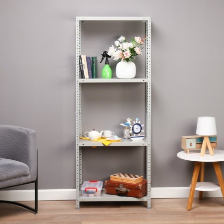 Metal rack, MS 1500x750x400, 4 shelves-1