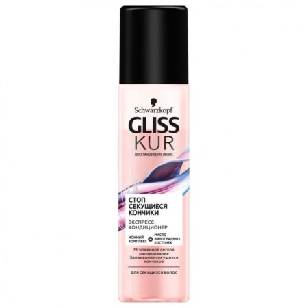 Hair air conditioner Gliss Kur "Stop Serving Tips", 200 ml