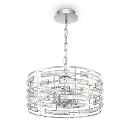 Suspended lamp Maytoni Mod067PL-04CH, 4CHE14, 60W, 42x42x79 cm, chromium color-3