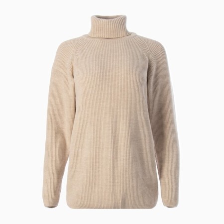 Jumper Female Minaku: Casual Collection Beige color, size 48-4