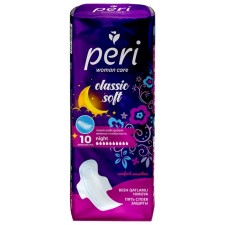 Women's gaskets Peri Classic Soft Night, 10 pcs