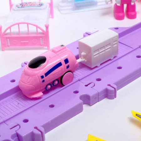 Railway "The Adventures of the Princess", works from batteries-2