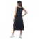 Women's dress minimal, size 52, black color