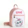 Backpack children Bunny, 19*9*23, lightning department, n/pocket, pink