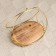 Cashpot stand "Astrid" oval 13x10x13cm