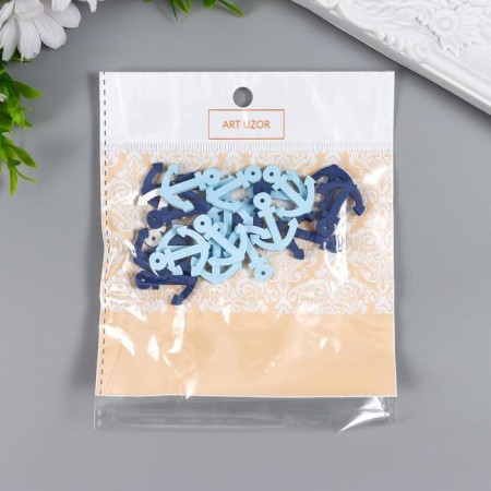 Decor for creativity tree "Anchor" (set of 20 pcs) 13x10 cm-4