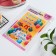 Waffle pictures edible “Happy Birthday” for cupcakes, Konfinetta cake, 1 sheet A5