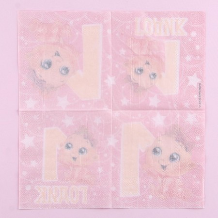 Paper napkins “1 year”, baby, 25x25cm, set of 20 pcs.-5