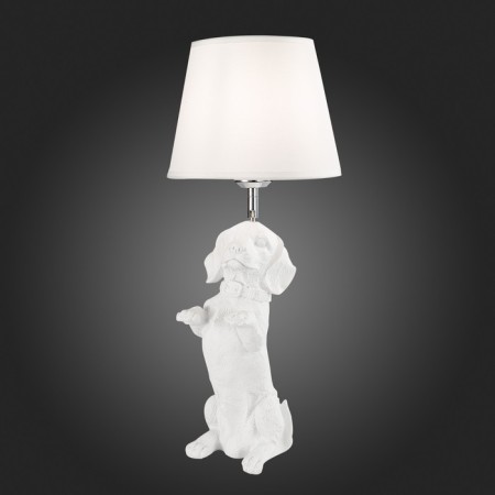 Evoluce bedside lamp. Sle115214-01. Narni. 1x40 W, E27, 20x20x51 cm, white color, chrome-1