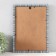 Photo frame MDF format A4 "Scottish cage on dark brown" 1.5x24x32.7 cm