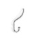 Hook furniture tundra TKT002 Light, three -rod, chrome