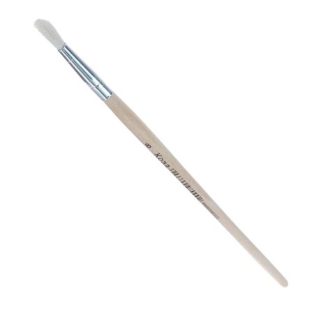 Round brush, goat, No. 8