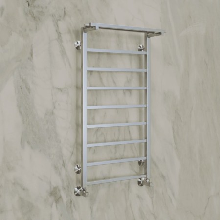Water towel Terminus "Contour" P9, 500x800 mm, lower connection, chrome-2