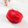 Soap petals "Bun roses. Red" 3.5x3.5x4 cm