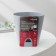 Pot for flowers with a basal watering amsterdam, 0.65 l, d = 11 cm, h = 10.7 cm, color gray color